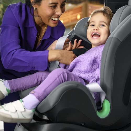 Maxi-Cosi Titan S i-Size – Mitwachsender Kindersitz 76–150 cm (15 Mon.–12 J.), ISOFIX, 5 Sitzpositionen, 13 Kopfstützenstufen, G-CELL, Tonal Black