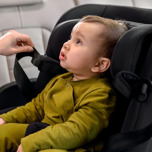Maxi-Cosi Pearl 360 i-Size – drehbarer Autositz 61–105 cm, 3 Monate bis 4 Jahre, ClimaFlow Belueftung, Easy-In-Gurt, G-CELL Sicherheit, Schwarz