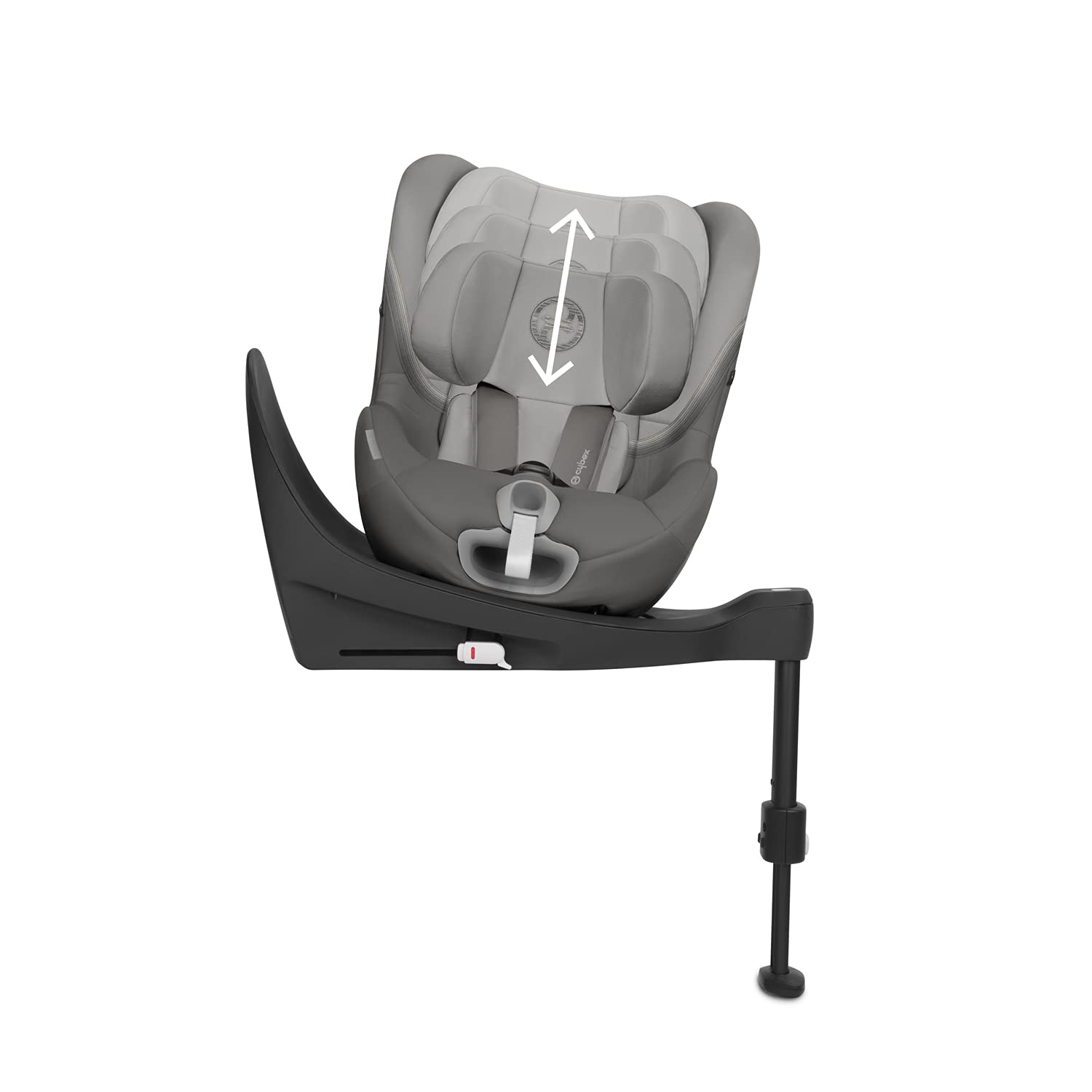 CYBEX Gold Kinder-Autositz Sirona S2 i-Size, Ab ca. 3 Monaten bis 4 Jahren, Max. 18 kg, SensorSafe kompatibel, Soho Grey
