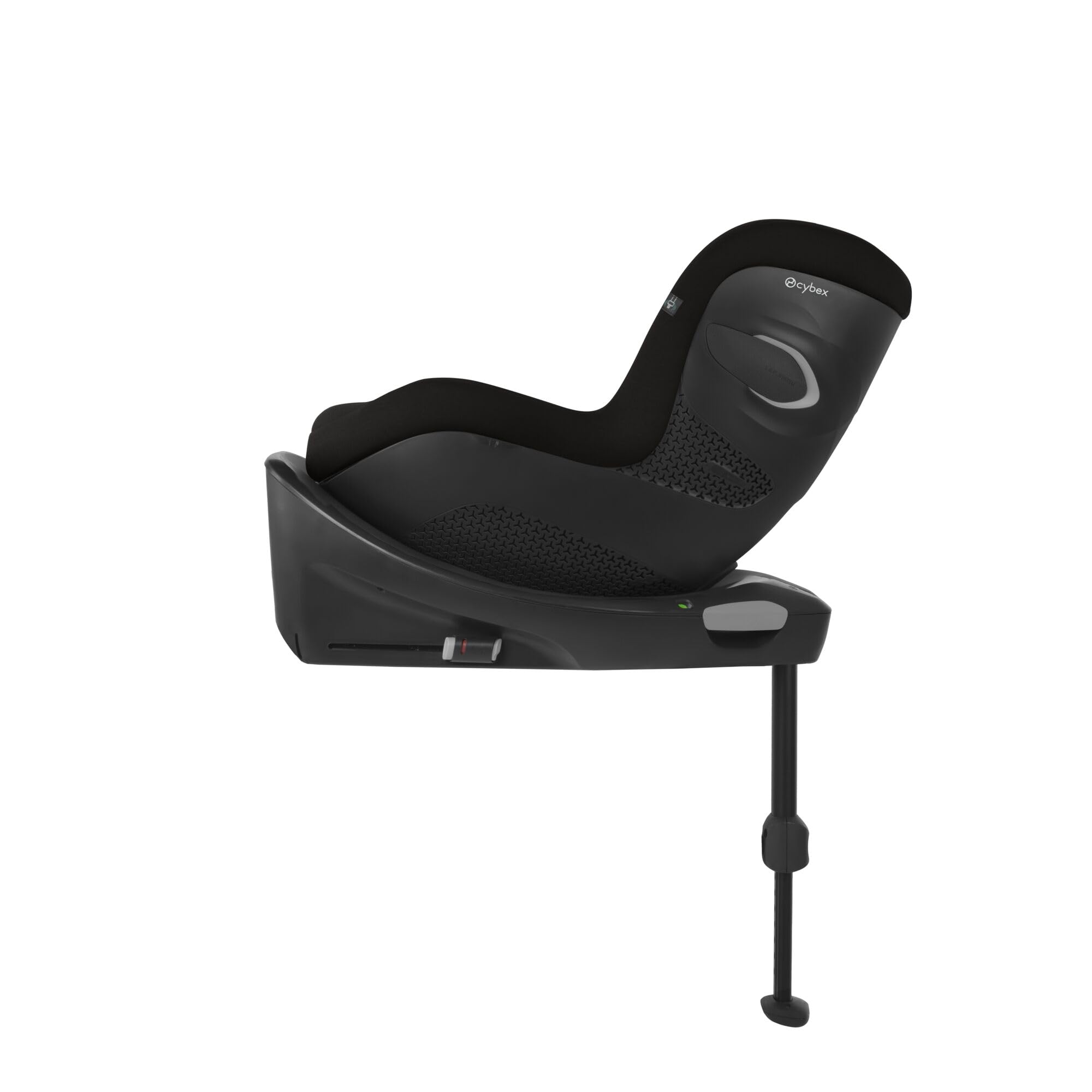 Cybex Sirona Gi i-Size Plus inkl. Base – Kindersitz 61–105 cm (3 Mon.–4 J., bis 20 kg), ab Geburt mit Einlage nutzbar, Moon Black