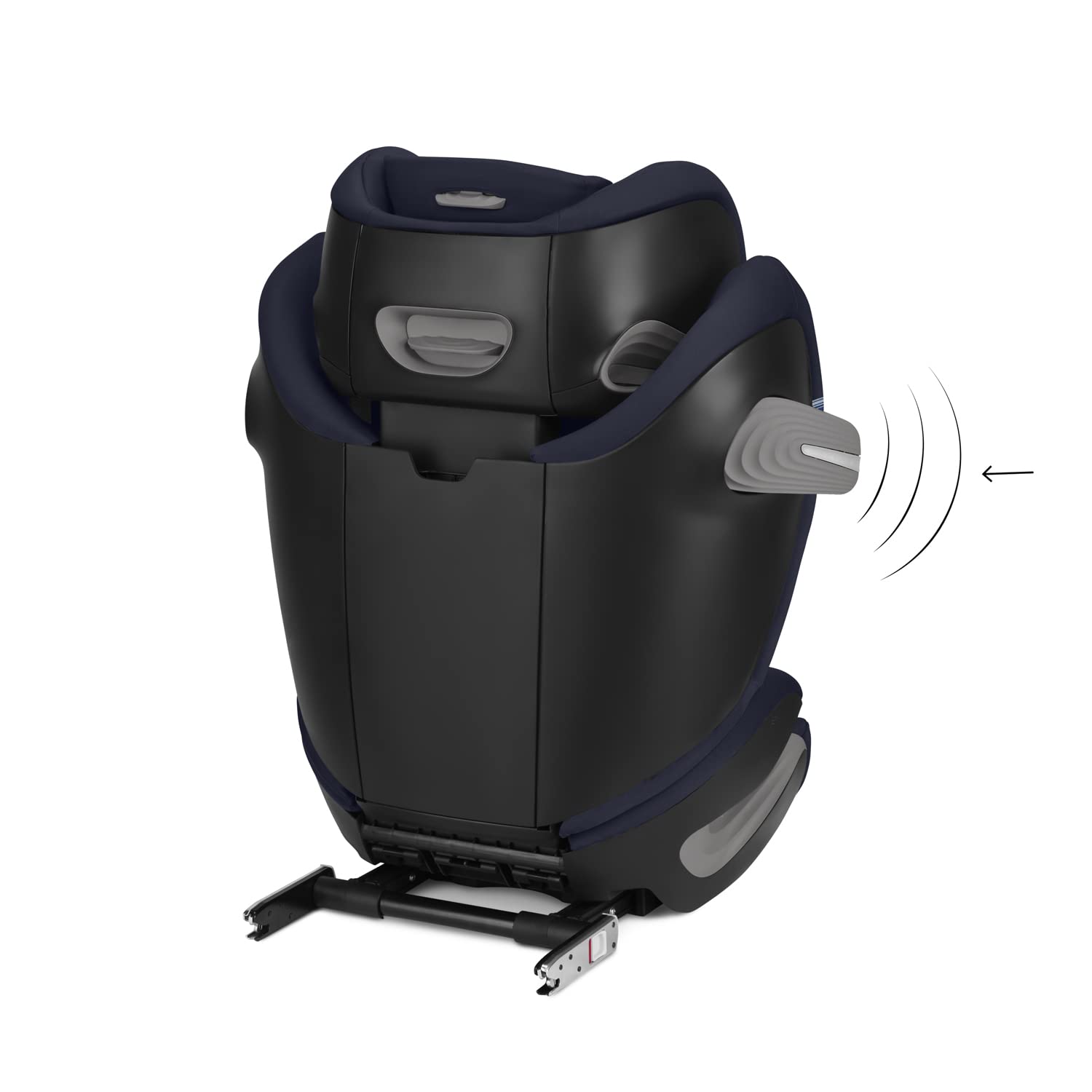 Cybex Solution S2 i-Fix – Kindersitz 3–12 J. (100–150 cm, 15–50 kg), mit/ohne ISOFIX nutzbar, Farbe Ocean Blue