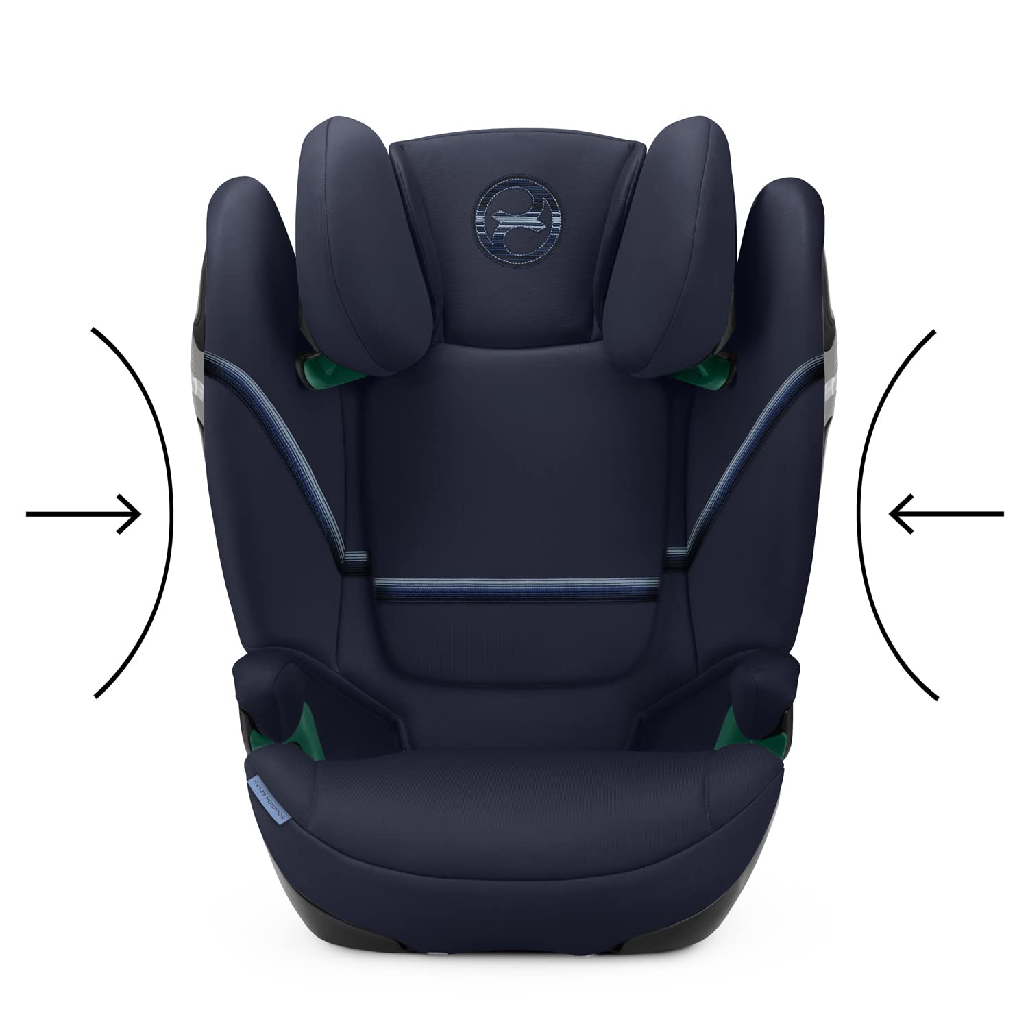 Cybex Solution S2 i-Fix – Kindersitz 3–12 J. (100–150 cm, 15–50 kg), mit/ohne ISOFIX nutzbar, Farbe Ocean Blue