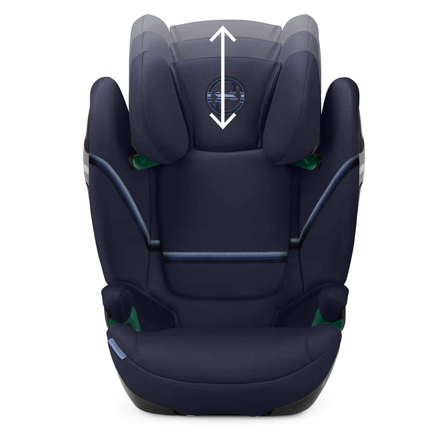 Cybex Solution S2 i-Fix – Kindersitz 3–12 J. (100–150 cm, 15–50 kg), mit/ohne ISOFIX nutzbar, Farbe Ocean Blue