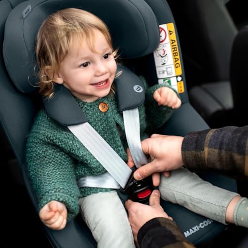 Maxi-Cosi Pearl 360 i-Size – 360° drehbarer Autositz 61–105 cm (3 Mon.–4 J.), Einhand-Drehung, ClimaFlow, Easy-In-Gurt, G-CELL, Graphite