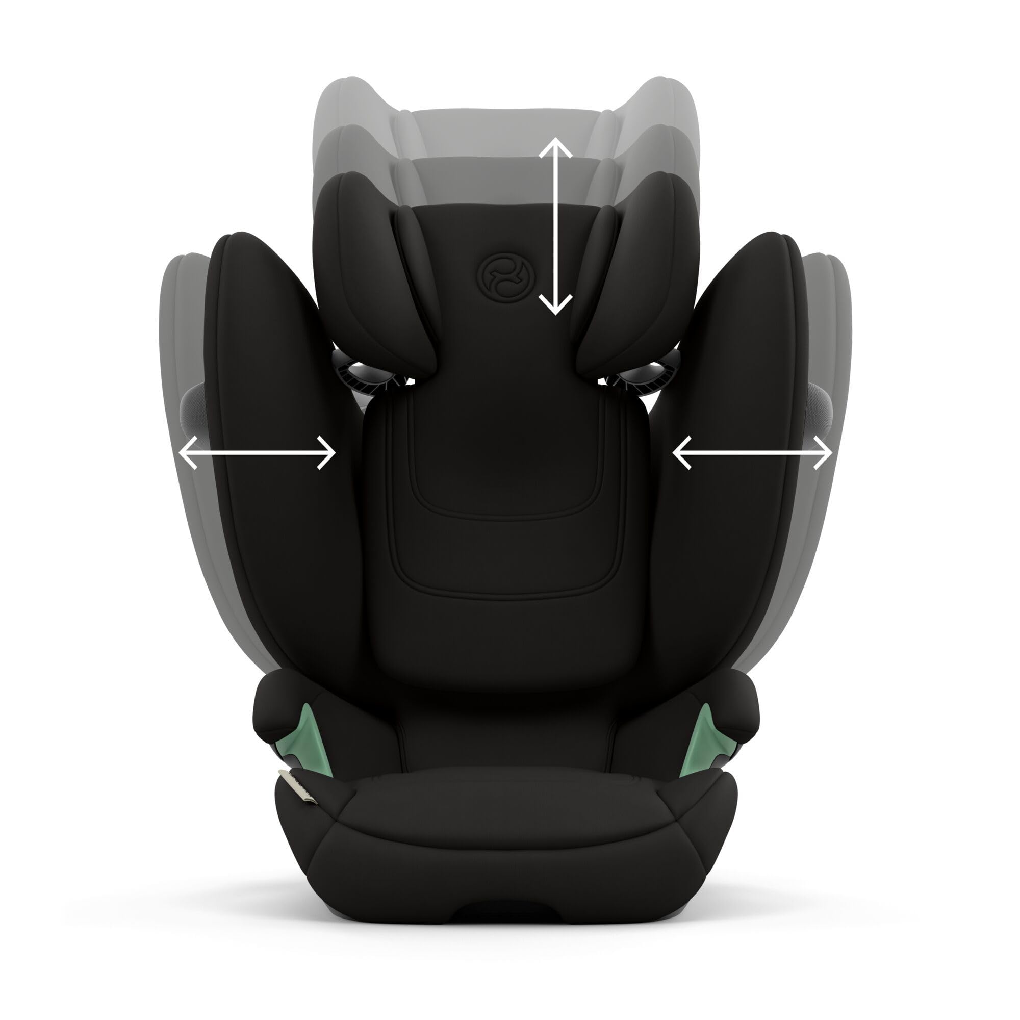 Cybex Solution G2 Comfort – Kinder-Autositz ab 3–12 J. (100–150 cm), bis 50 kg, ISOFIX optional, Farbe Magic Black