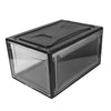 WHAMVOX Transparente Schuhbox Mit Klappdeckel Praktische Aufbewahrung Für Sneaker Stiefel Und Umweltfreundliches Material Optimal Für Schuhe Socken Und Accessoires