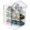 Schuhboxen Organizer-Schuhkartons durchsichtig,Transparent Schuhaufbewahrung für Sneakers und Turnschuhe,Kunststoffbox mit durchsichtiger Tür