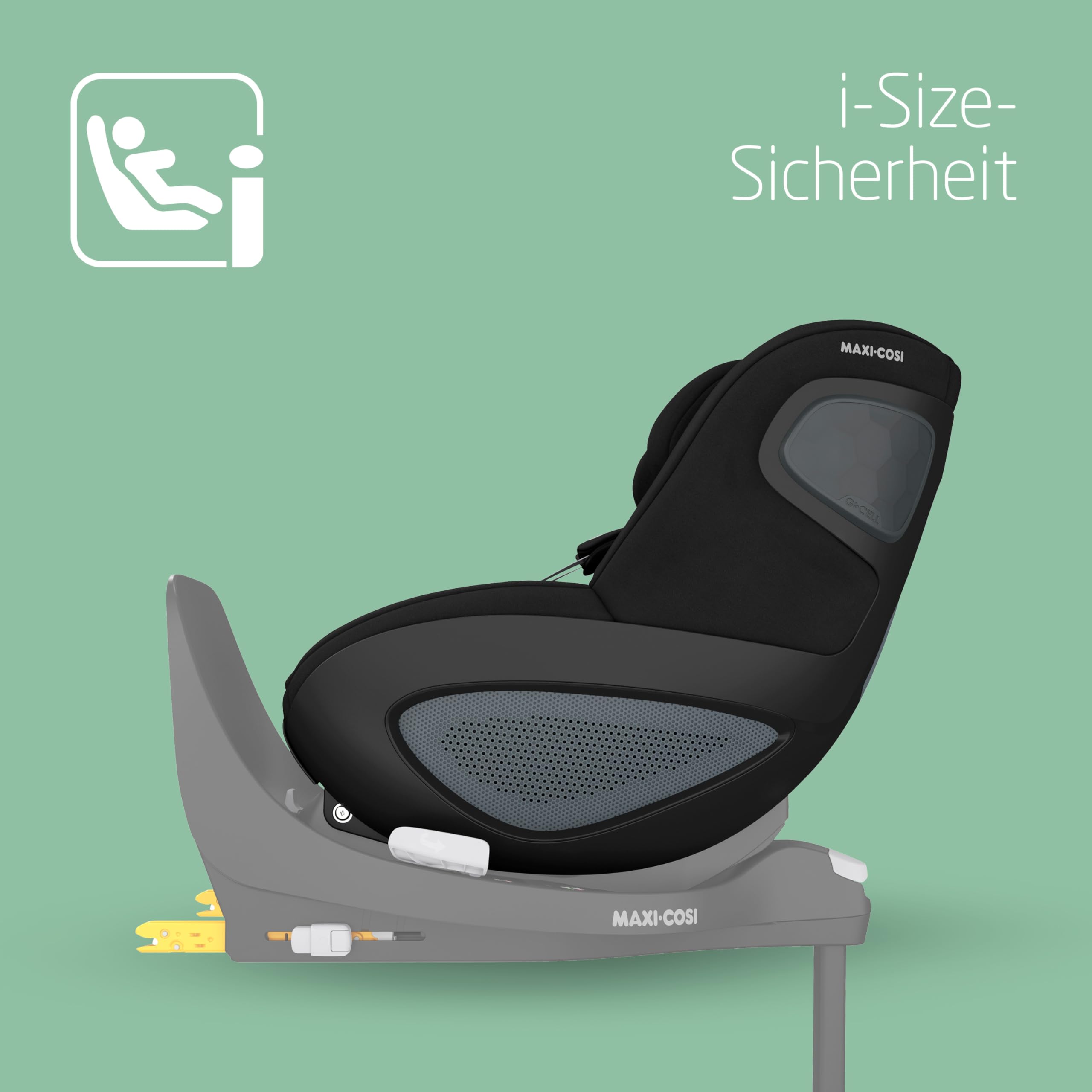 Pearl 360 i-Size Autositz von Maxi-Cosi – Drehbar, 61–105 cm, 3 Mon.–4 J., ClimaFlow, Easy-In-Gurt & G-CELL Schutz