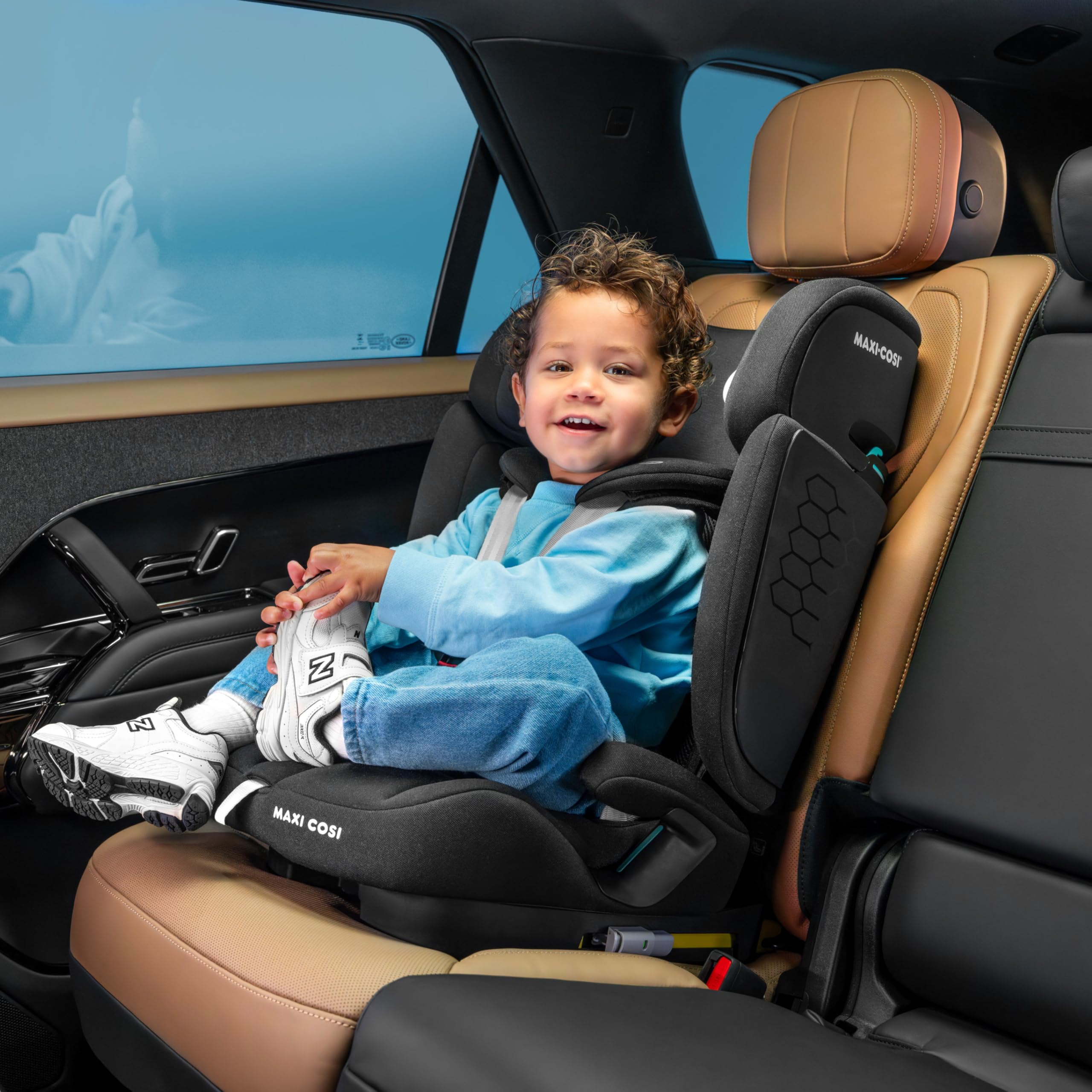 Maxi-Cosi Nomad XL Plus – mitwachsender Autositz 9–36 kg, 15 Mon.–12 J., klappbar, ultrakompakt, leicht, G-CELL Schutz, mit Reisetasche